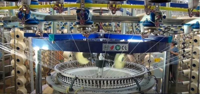 Производство фабрики Baoqili Textile (BQL)