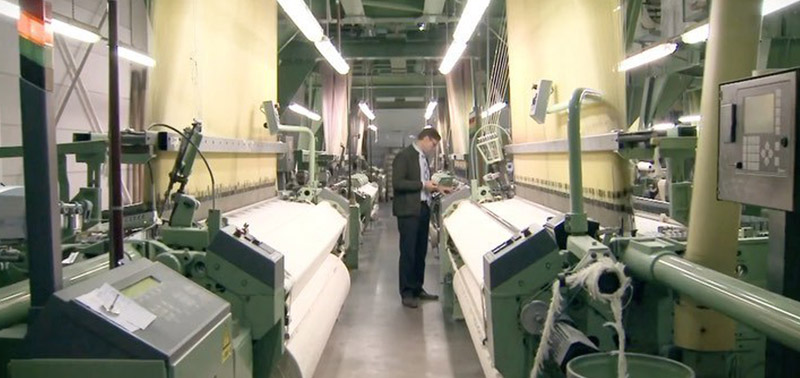 Производство фабрики Bekaert Textiles